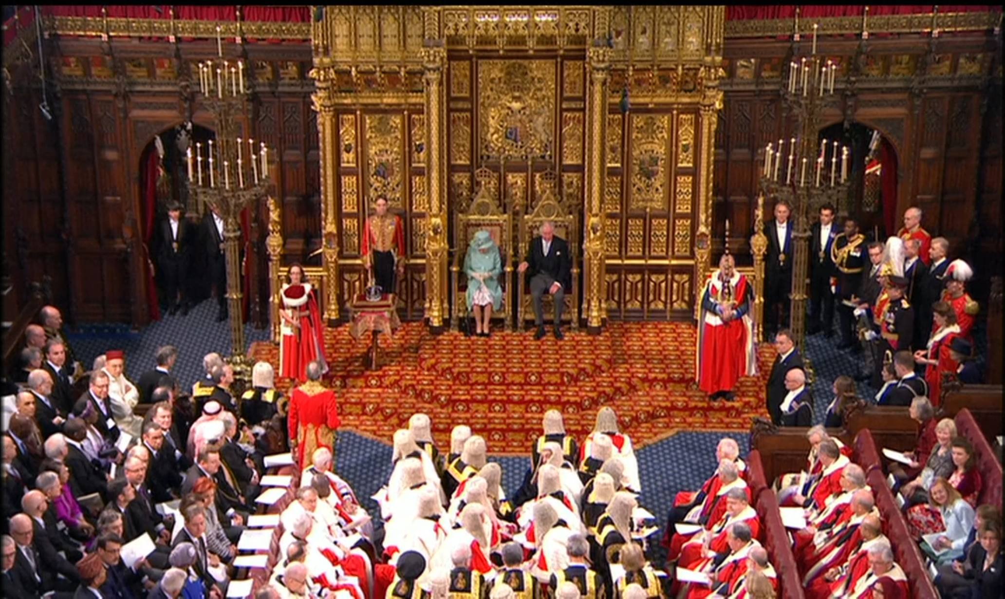 Queen S Speech State Opening Of Parliament Feedhunters Sat All Alles Over Satelliet